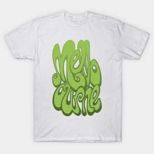 Melbourne Lettering - Green T-Shirt